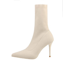 Load image into Gallery viewer, SEGGNICE Sexy Sock Boots Knitting Stretch Boots